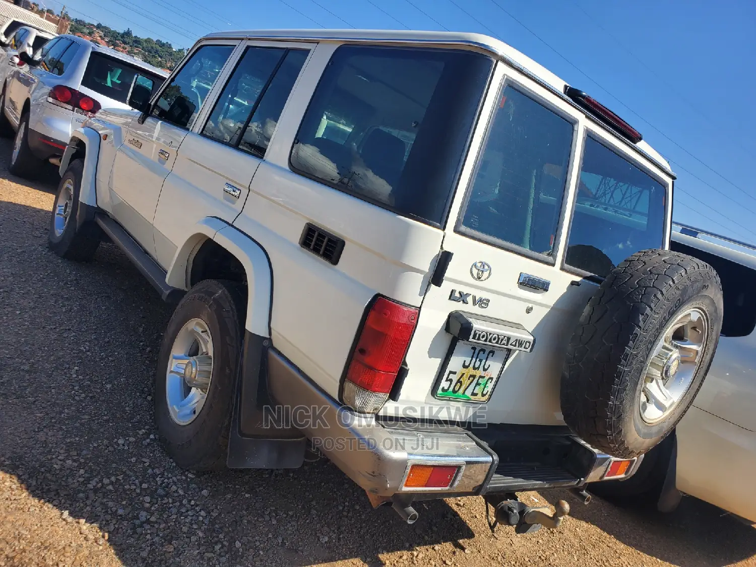 Toyota Land Cruiser 4.5 V8 DLX 2013 White