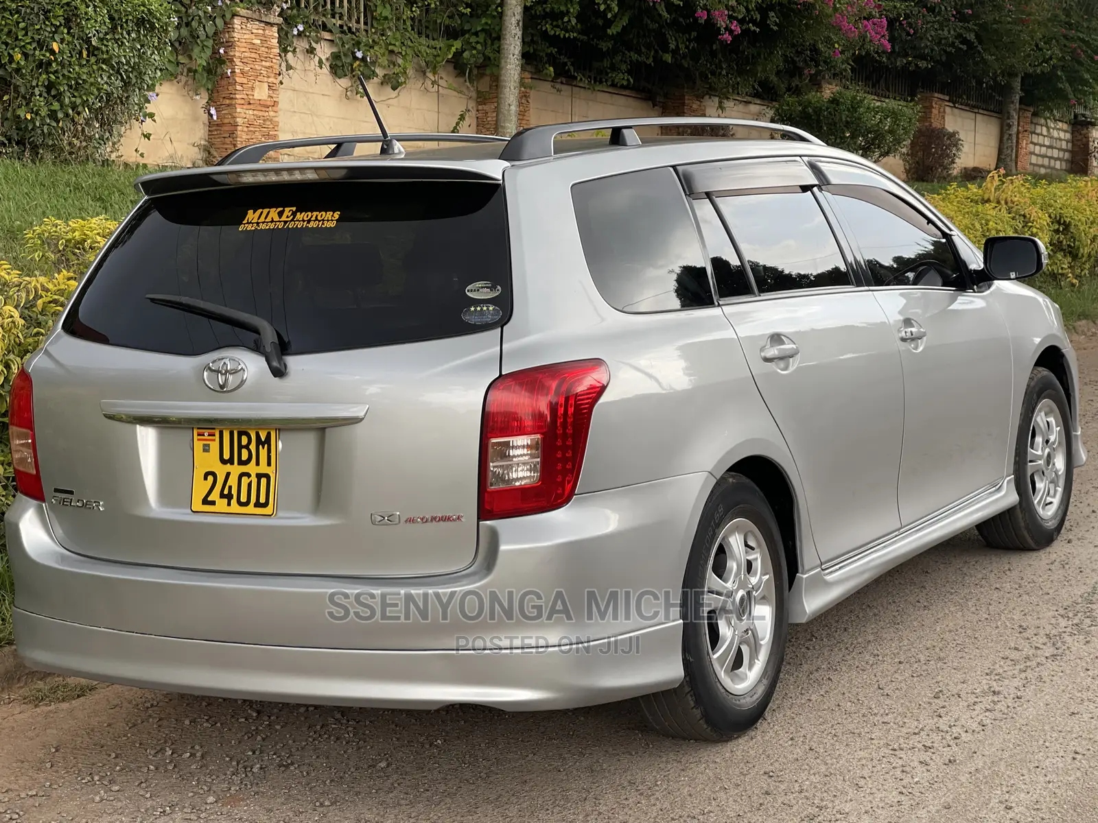 Toyota Corolla Fielder 2008 Silver