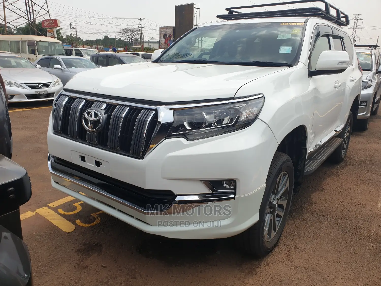 Toyota Land Cruiser Prado 2.8 2017 White