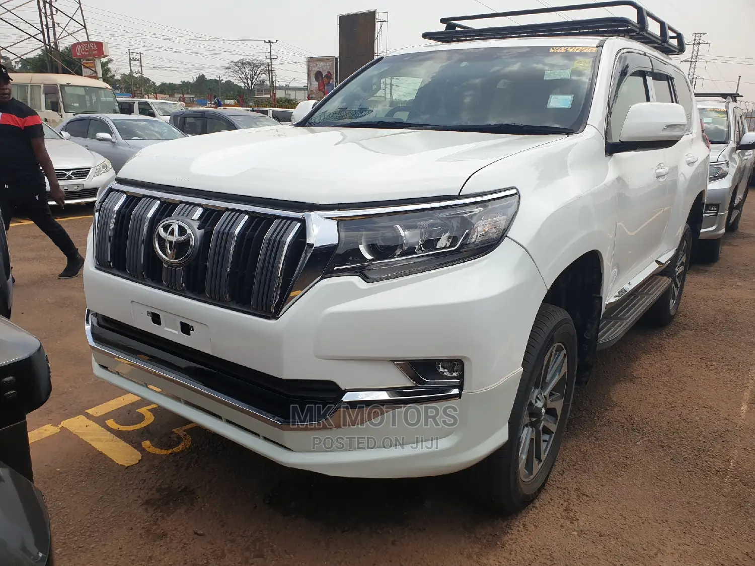 Toyota Land Cruiser Prado 2.8 2017 White