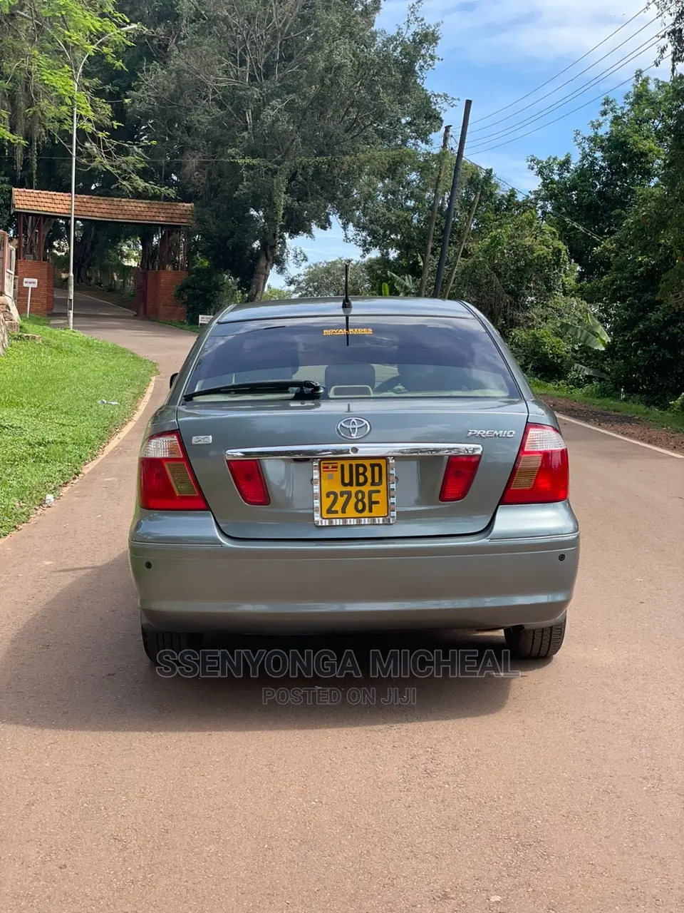 Toyota Premio 2002 Gray