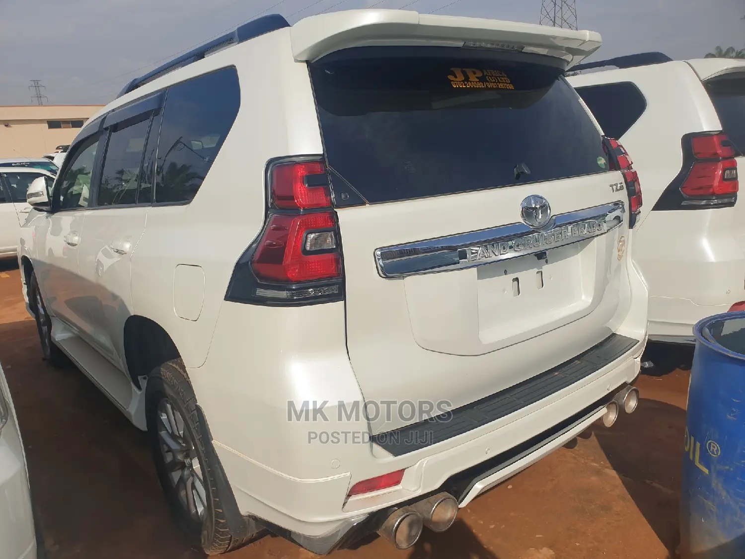 Toyota Land Cruiser Prado 2.8 2017 White