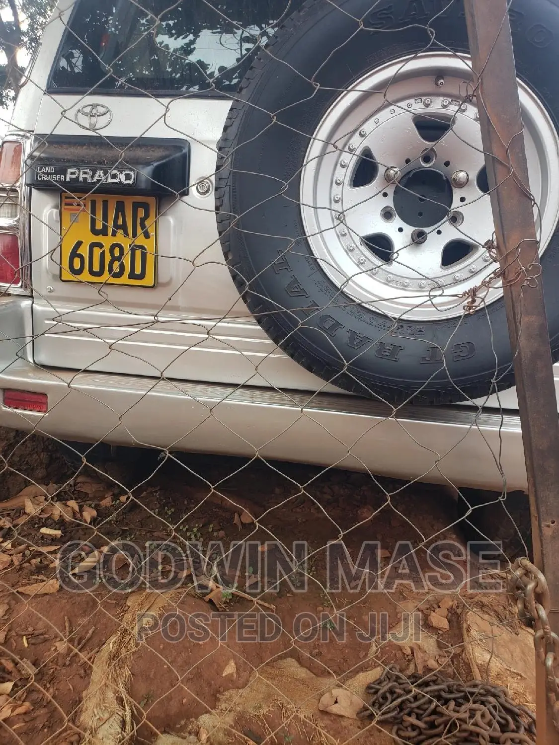 Toyota Land Cruiser Prado 2004 Silver