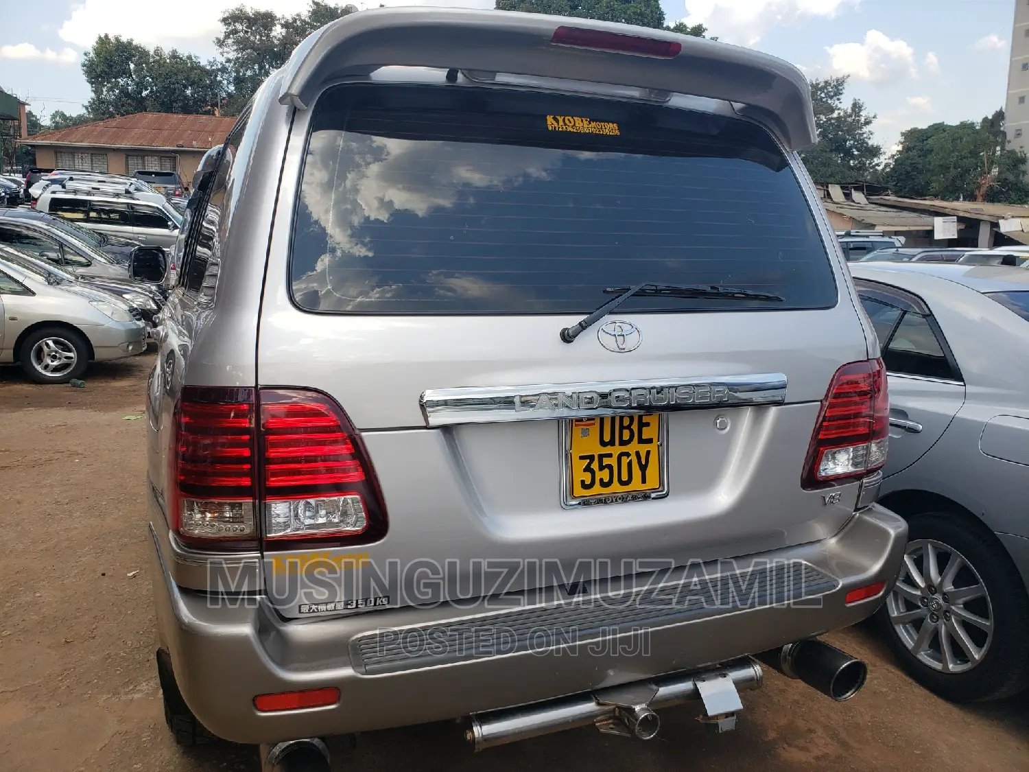 Toyota Land Cruiser 1998 Silver