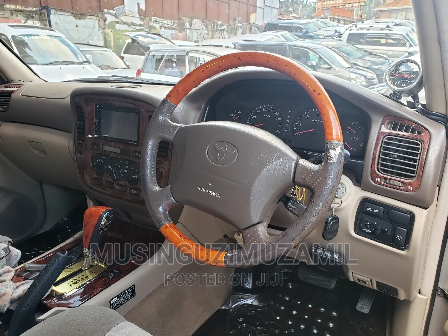 Toyota Land Cruiser 1998 Silver
