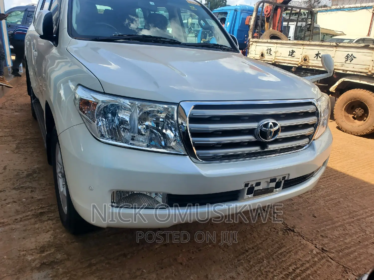 Toyota Land Cruiser 4.5 V8 GXR 2008 Off white