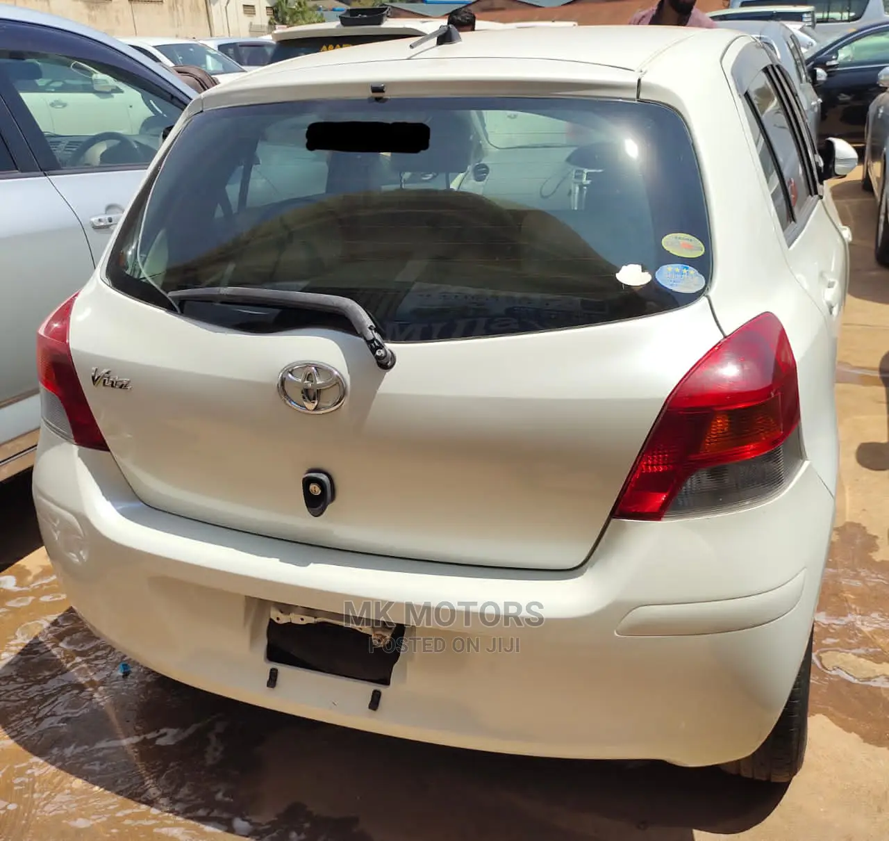 oyota Vitz 2008 1.3 AWD 3dr White